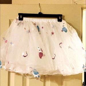 Mesh Unicorn Tutu Skirt